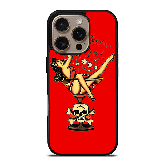 SAILOR JERRY BEWARE iPhone 16 Pro Case
