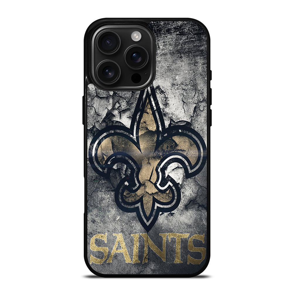 SAINTS NEW ORLEANS LOGO iPhone 16 Pro Max Case