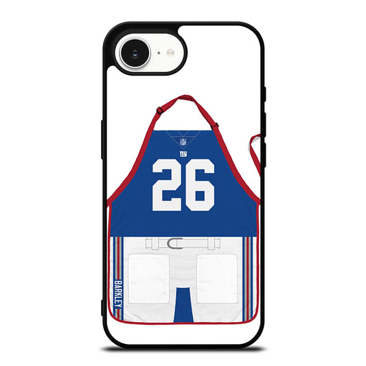 SAQUON BARKLEY LIFE JACKET iPhone 16e case black TPU silicone rubber protective cover by Casedear