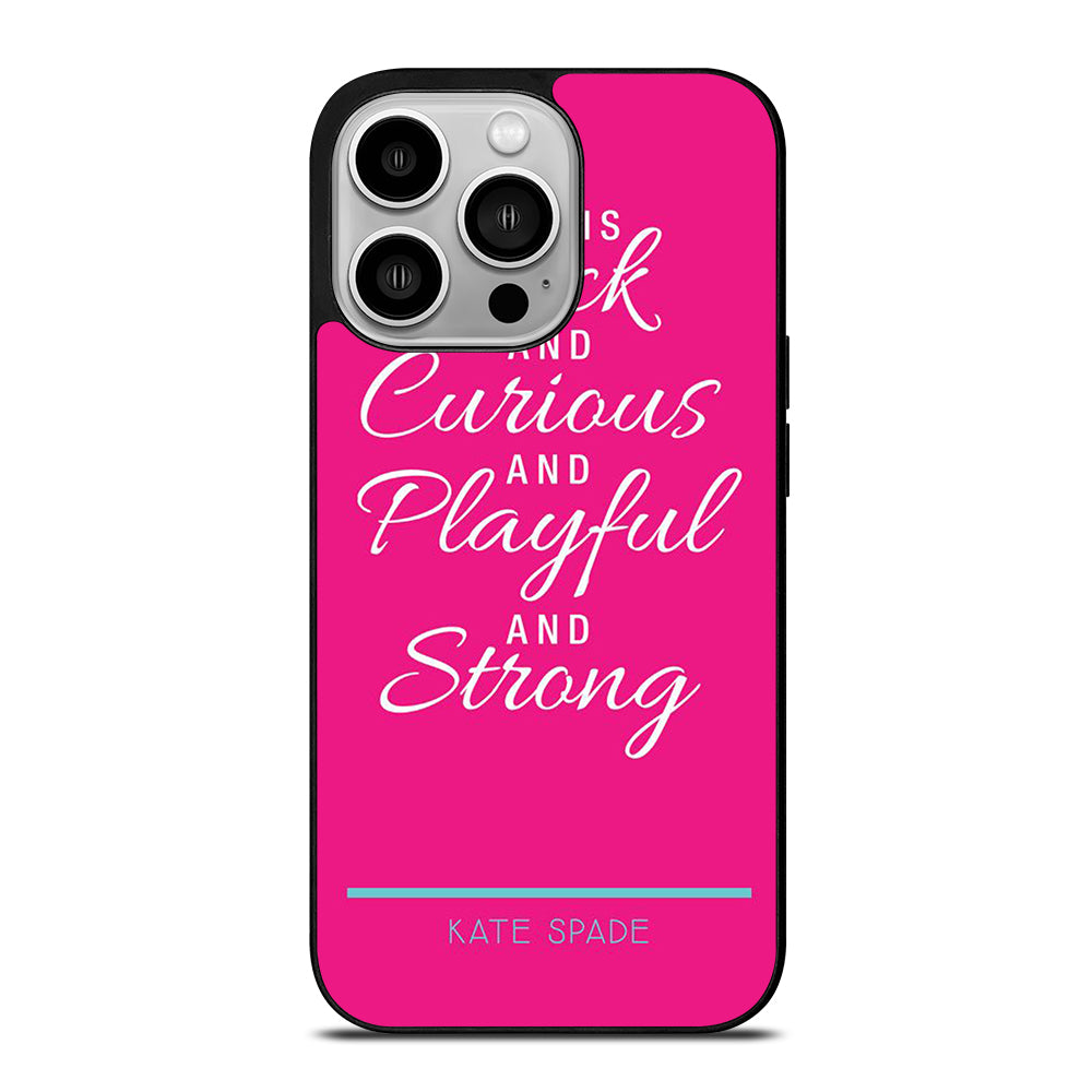 SHE IS KATE SPADE iPhone 14 Pro Case