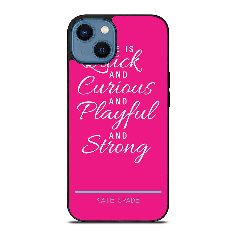 SHE IS KATE SPADE iPhone 14 Case