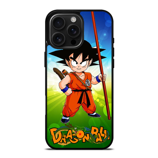 SON GOKU AS A CHILD iPhone 16 Pro Max Case