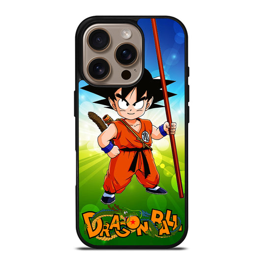 SON GOKU AS A CHILD iPhone 16 Pro Case