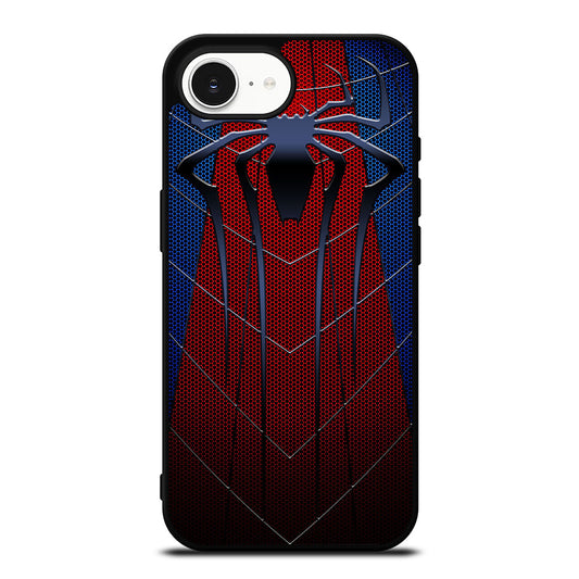 SPIDERMAN LOGO1 iPhone 16e case black TPU silicone rubber protective cover by Casedear