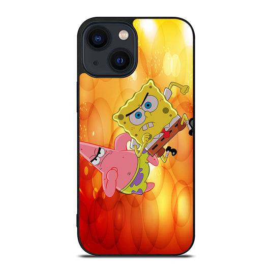 SPONGEBOB AND PATRICK iPhone 14 Plus Case