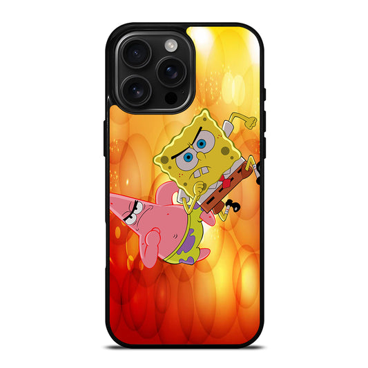 SPONGEBOB AND PATRICK iPhone 16 Pro Max Case