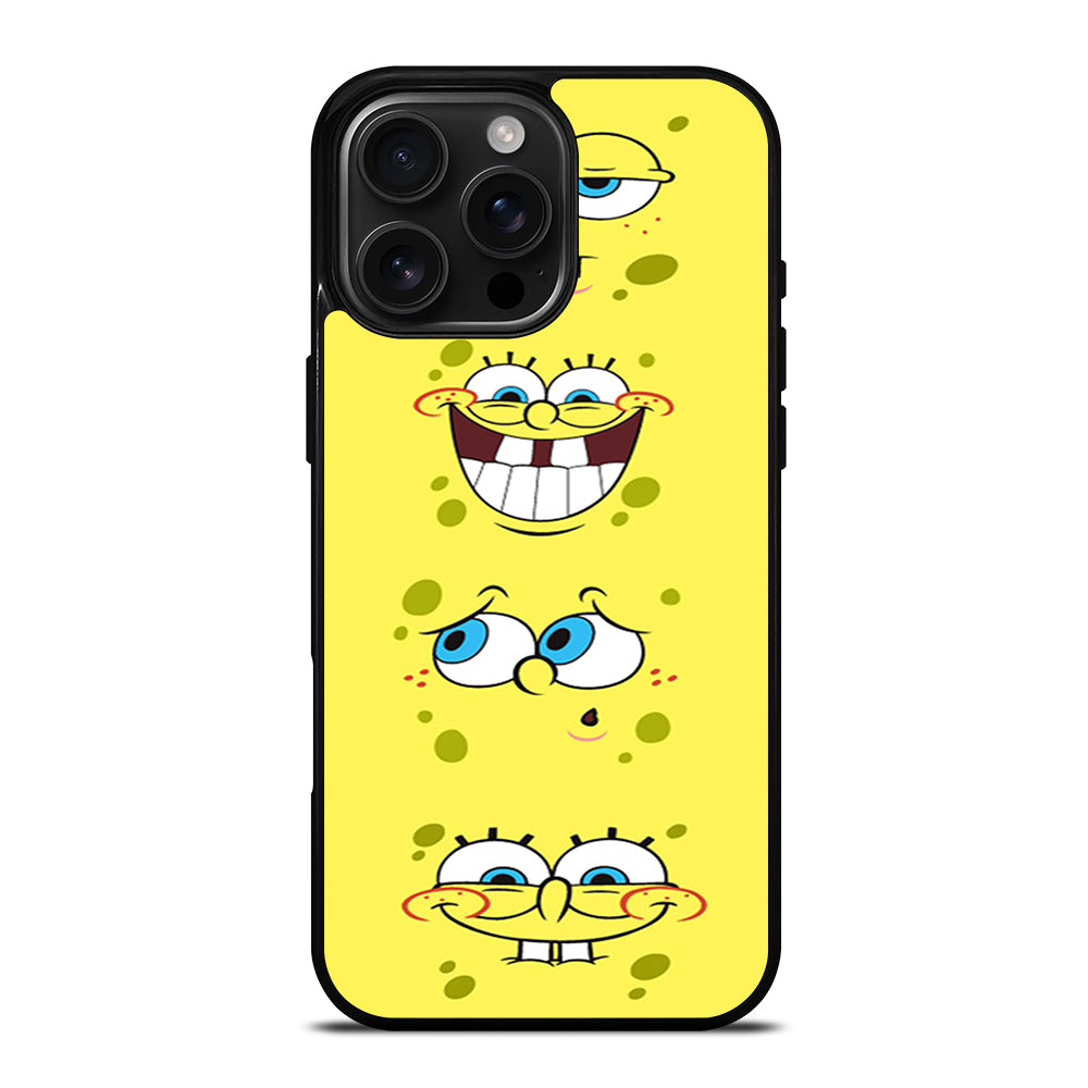 SPONGEBOB EXPRESSIONS iPhone 16 Pro Max Case