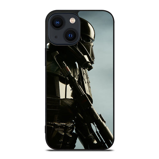 STAR WARS ROUGE1 DEATH TROOPER iPhone 14 Plus Case