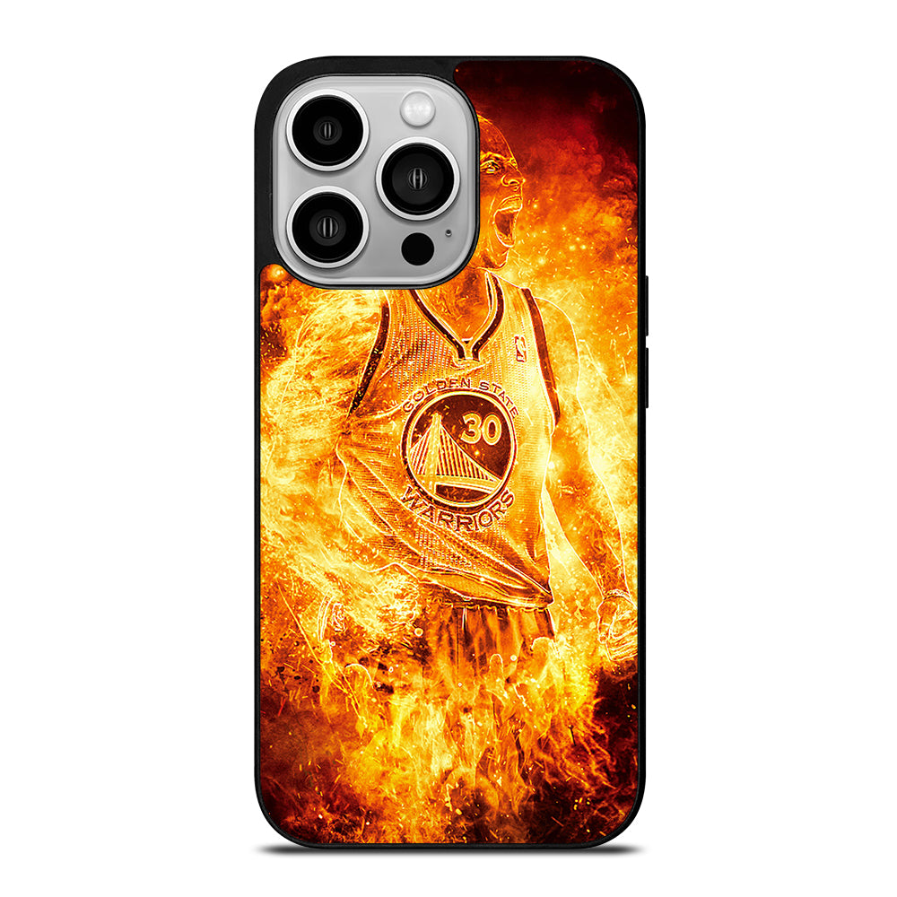 STEPHEN CURRY ON FIRE iPhone 14 Pro Case