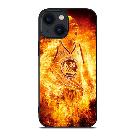 STEPHEN CURRY ON FIRE iPhone 14 Plus Case