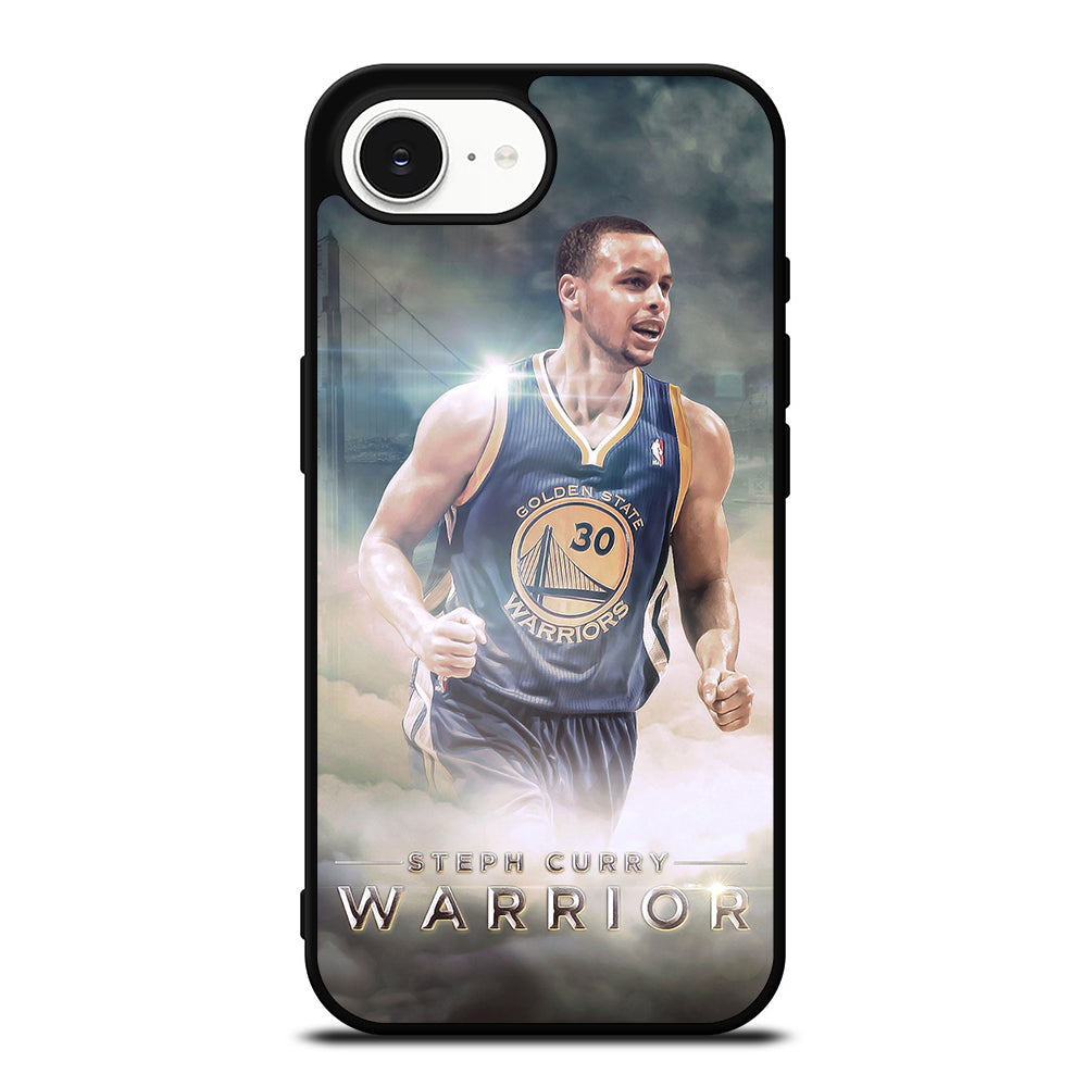 STEPHEN CURRY THE WARIOR iPhone 16e case black TPU silicone rubber protective cover by Casedear