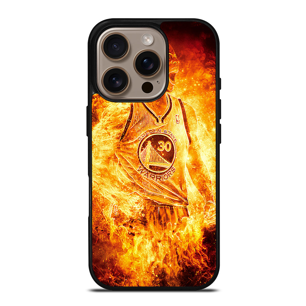 STEPHEN CURRY ON FIRE iPhone 16 Pro Case
