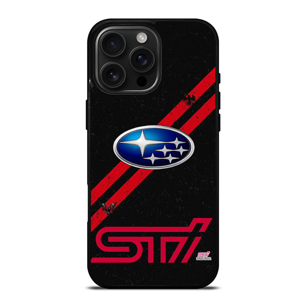 STI Subaru Logo iPhone 16 Pro Max Case