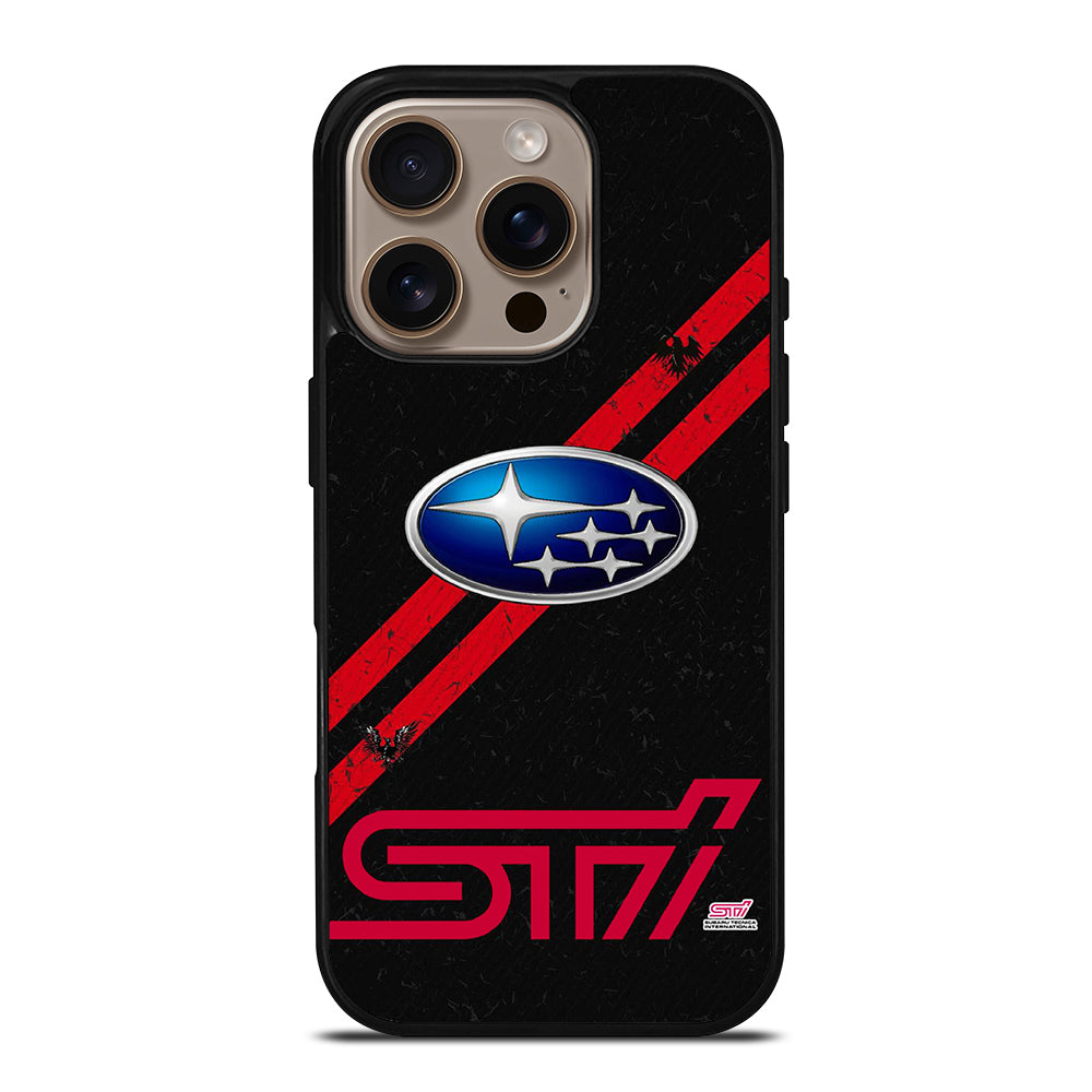STI Subaru Logo iPhone 16 Pro Case
