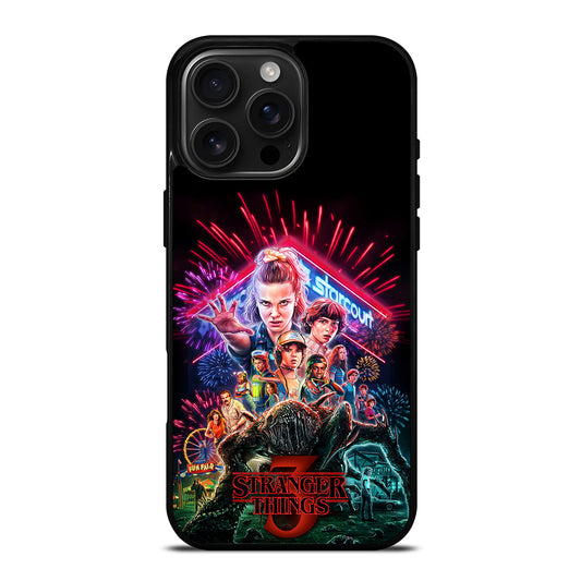 STRANGER THINGS 3 iPhone 16 Pro Max Case