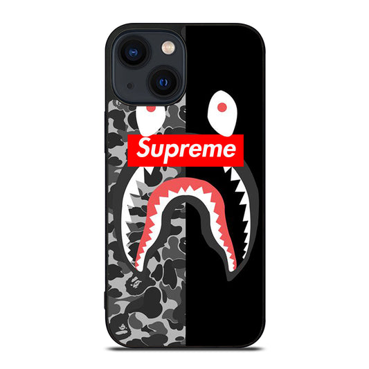SUPREME BAPE SHARK iPhone 14 Plus Case