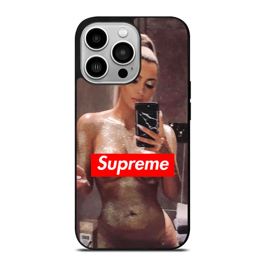 SUPREME KIM KARDASHIAN iPhone 14 Pro Case