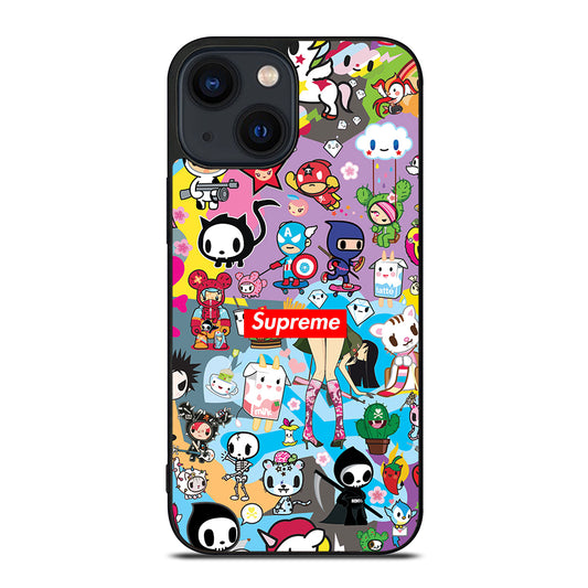 SUPREME TOKIDOKI DONUTELLA iPhone 14 Plus Case