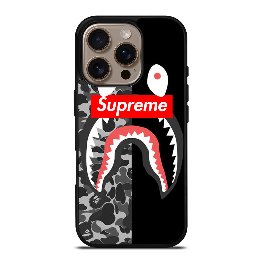 SUPRE ME BAPE SHARK iPhone 16 Pro Case