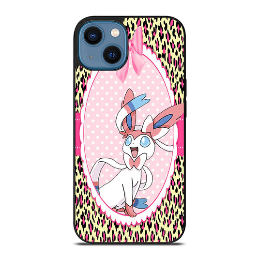 SYLVEON POKEMON IN FRAME iPhone 14 Case