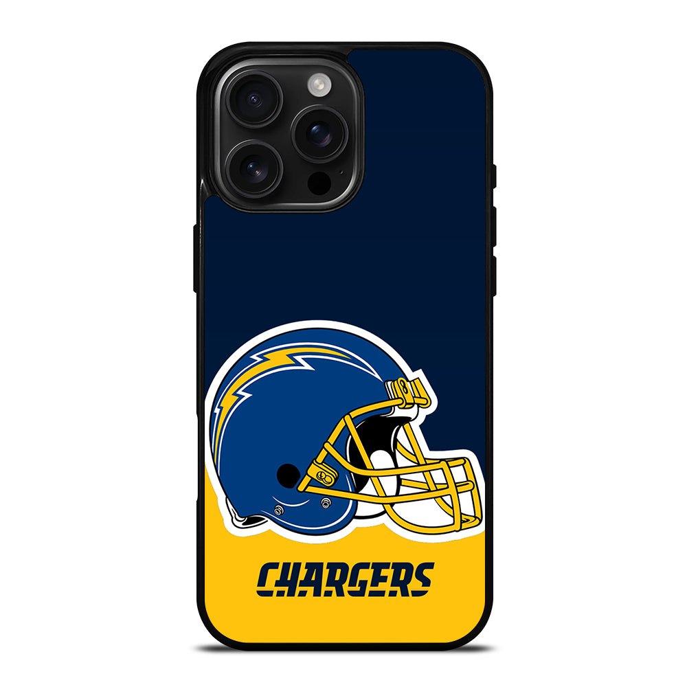 San Diego Chargers Helmet iPhone 16 Pro Max Case