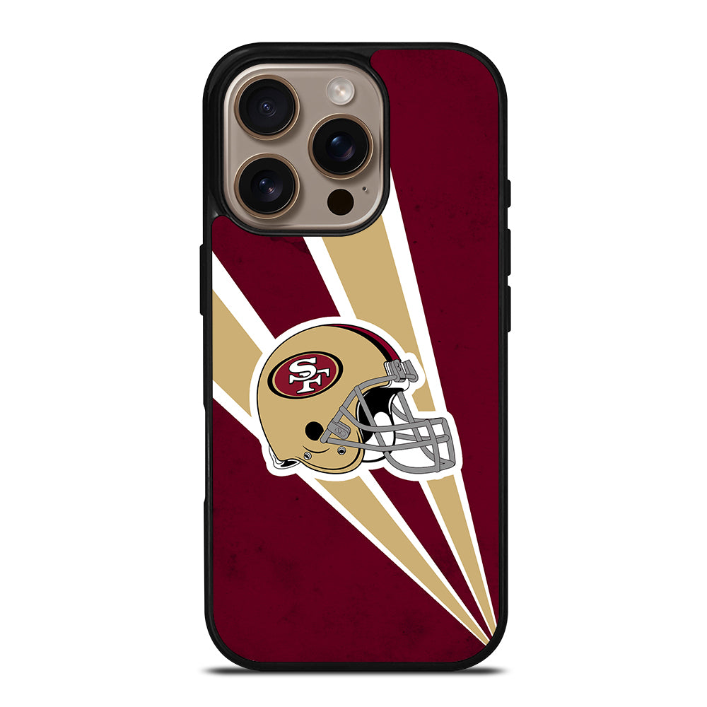 San Francisco 49ers NFL Helmet iPhone 16 Pro Case