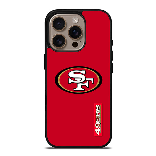 San Francisco 49ers NFL Logo iPhone 16 Pro Case