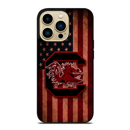 South Carolina Gamecocks America iPhone 14 Pro Max Case