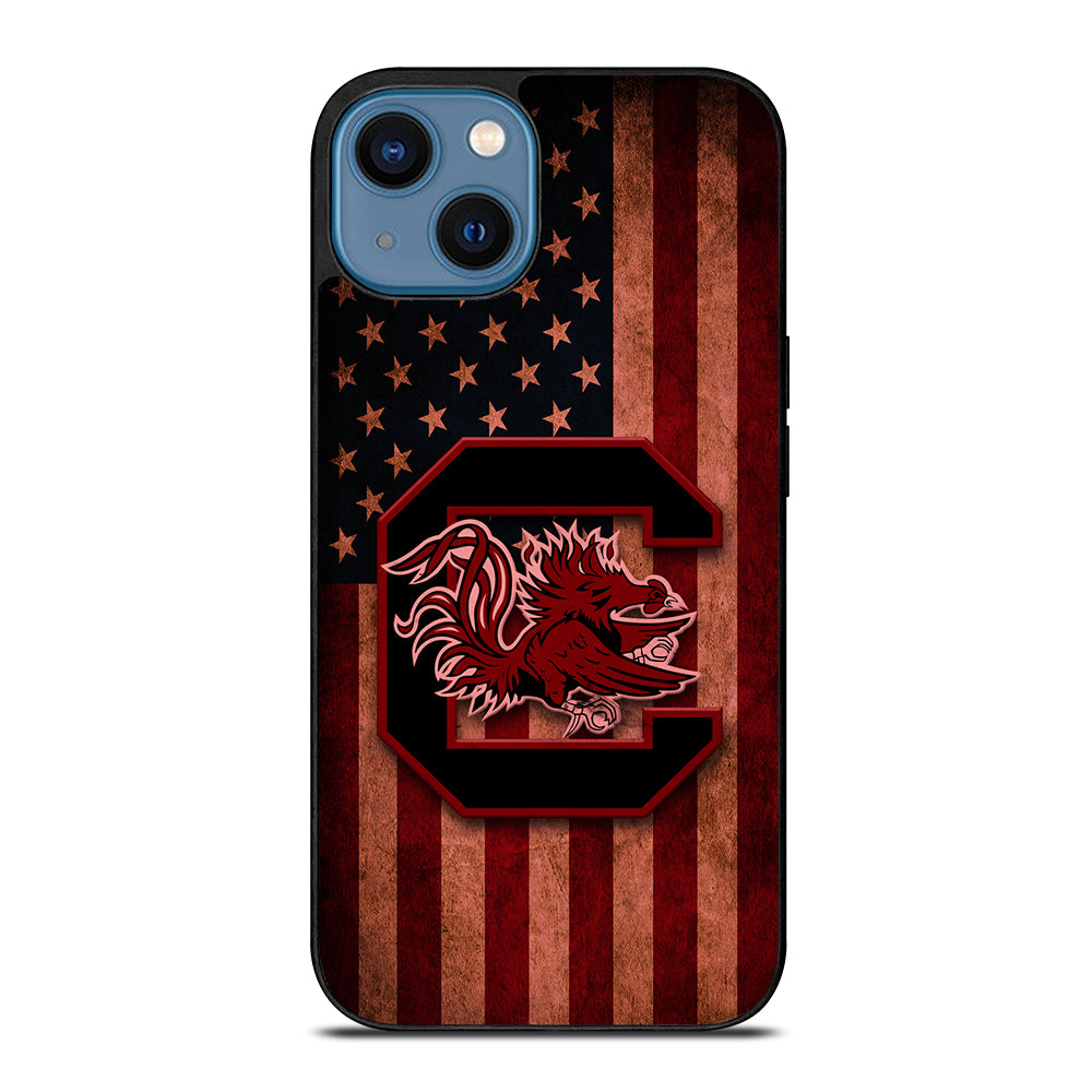 South Carolina Gamecocks America iPhone 14 Case