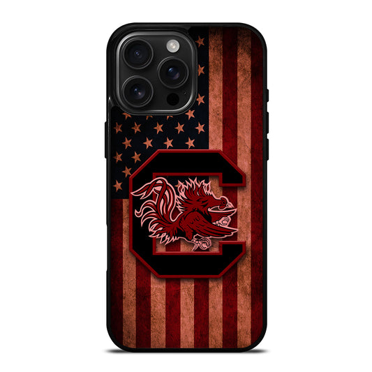 South Carolina Gamecocks America iPhone 16 Pro Max Case