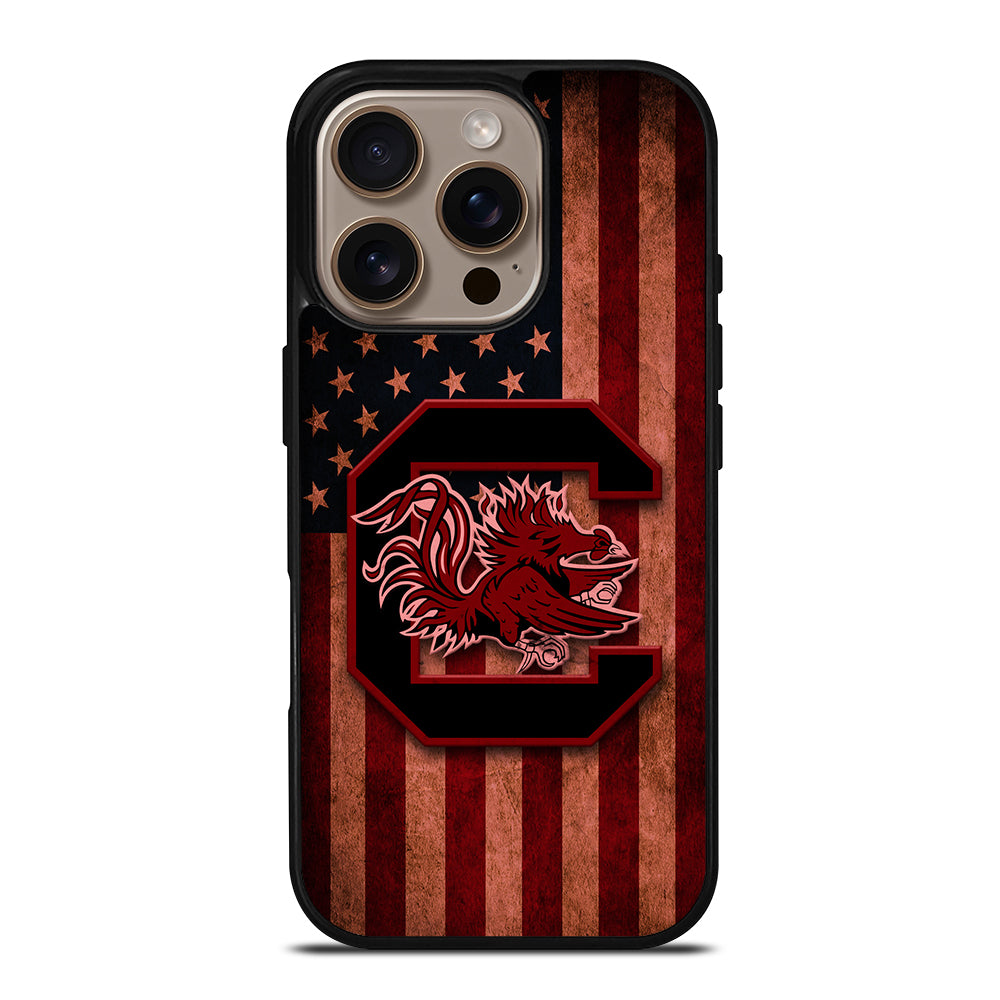 South Carolina Gamecocks America iPhone 16 Pro Case
