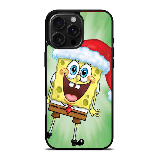 Spongebob Santa iPhone 16 Pro Max Case