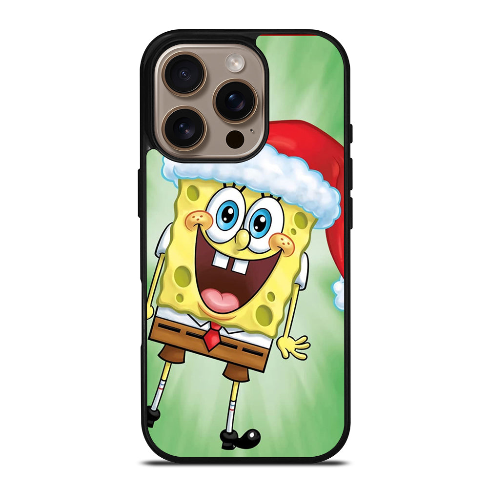 Spongebob Santa iPhone 16 Pro Case
