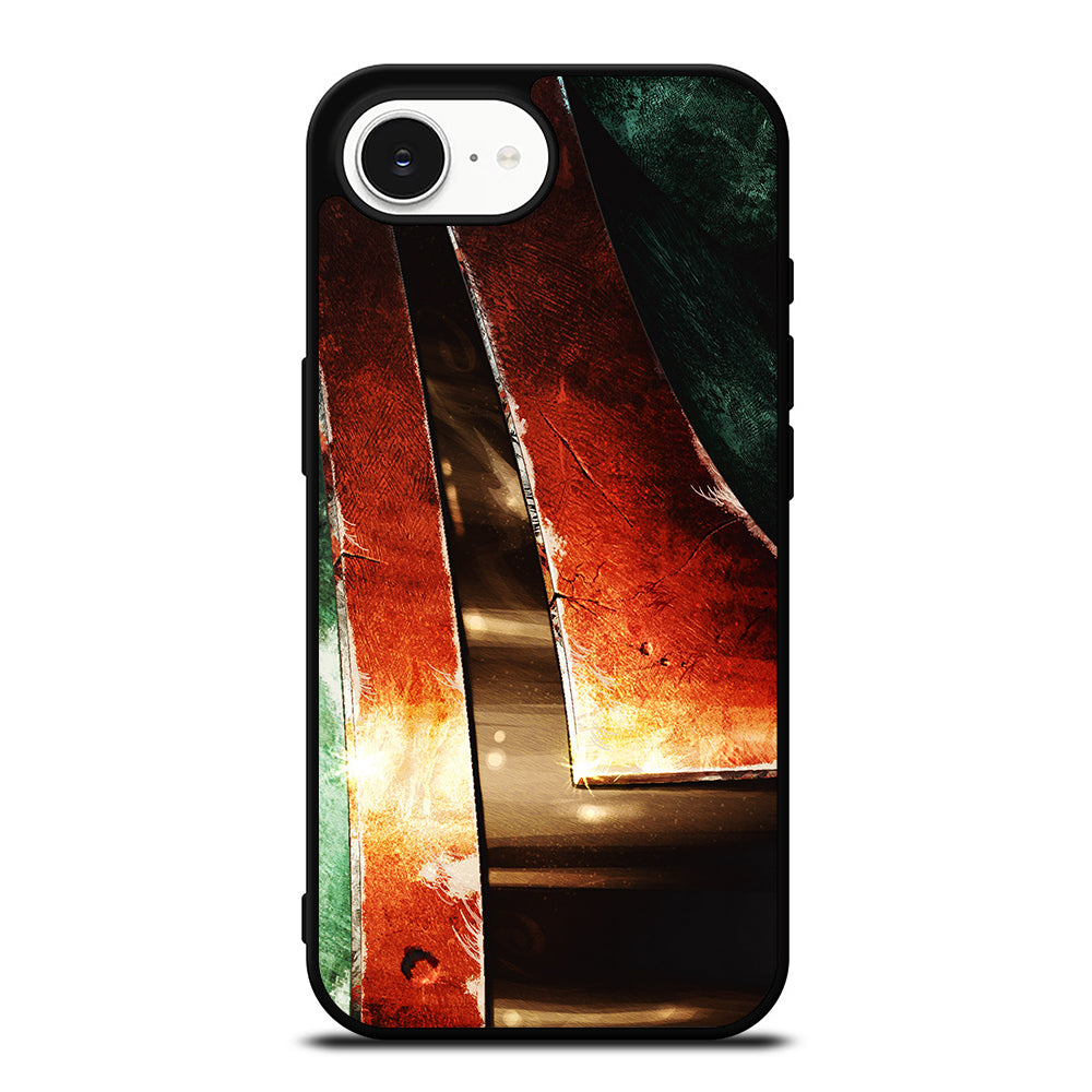 Star Wars Bounty Hunter Boba Fett iPhone 16e case black TPU silicone rubber protective cover by Casedear