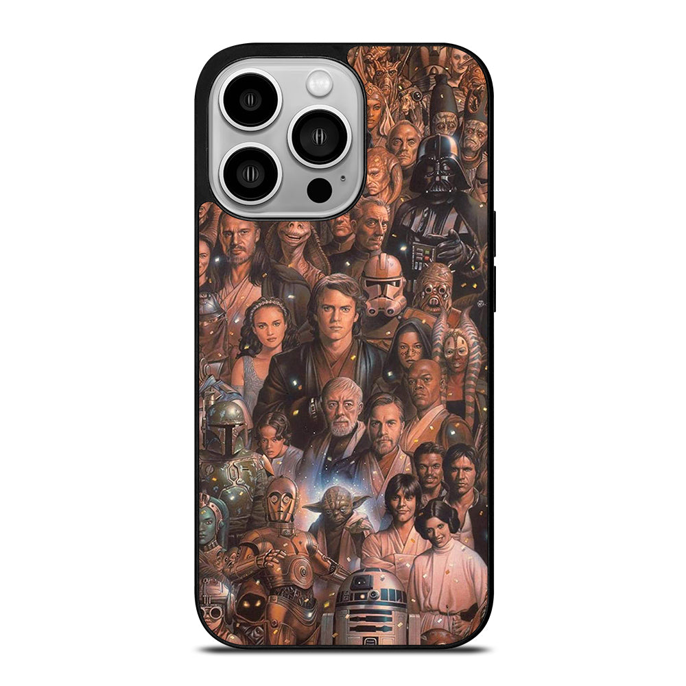 Star Wars Movie Collage iPhone 14 Pro Case