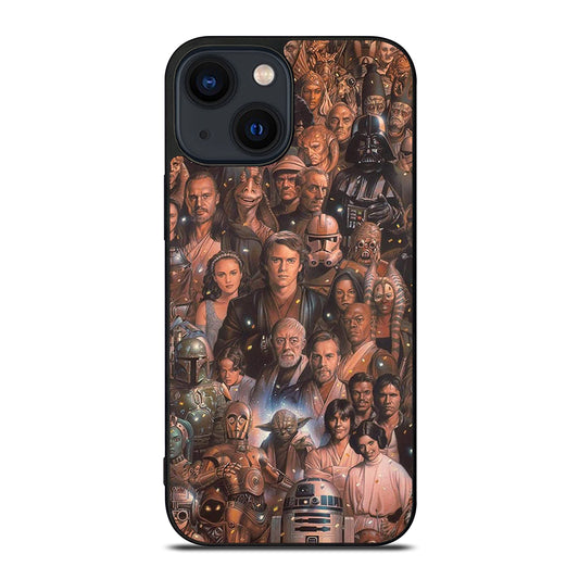 Star Wars Movie Collage iPhone 14 Plus Case