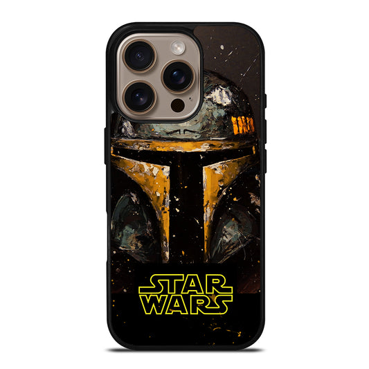 Star Wars Bounty Hunter Boba iPhone 16 Pro Case