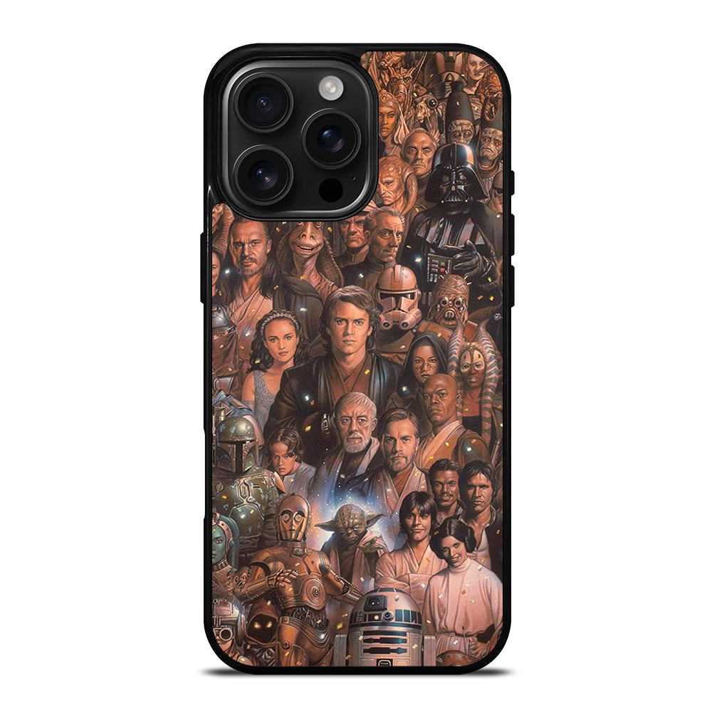 Star Wars Movie Collage iPhone 16 Pro Max Case