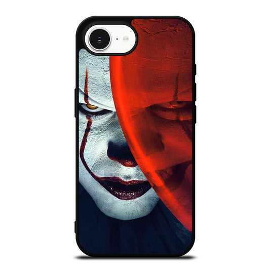 Stephen King's It Pennywis iPhone 16e case black TPU silicone rubber protective cover by Casedear