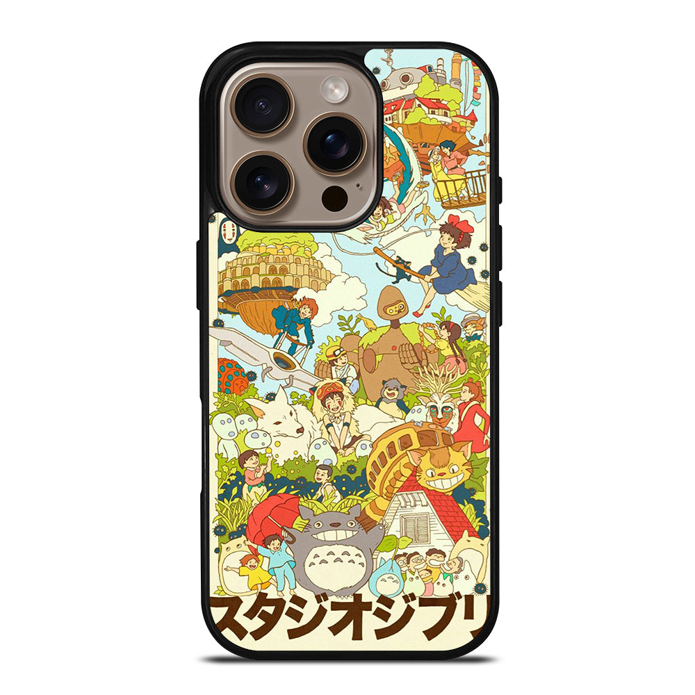 Studio Ghibli Artwork iPhone 16 Pro Case