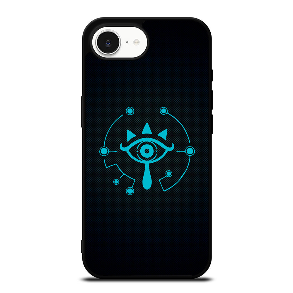 Syeikah Legend Of Zelda Design iPhone 16e case black TPU silicone rubber protective cover by Casedear