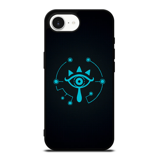 Syeikah Legend Of Zelda Design iPhone 16e case black TPU silicone rubber protective cover by Casedear