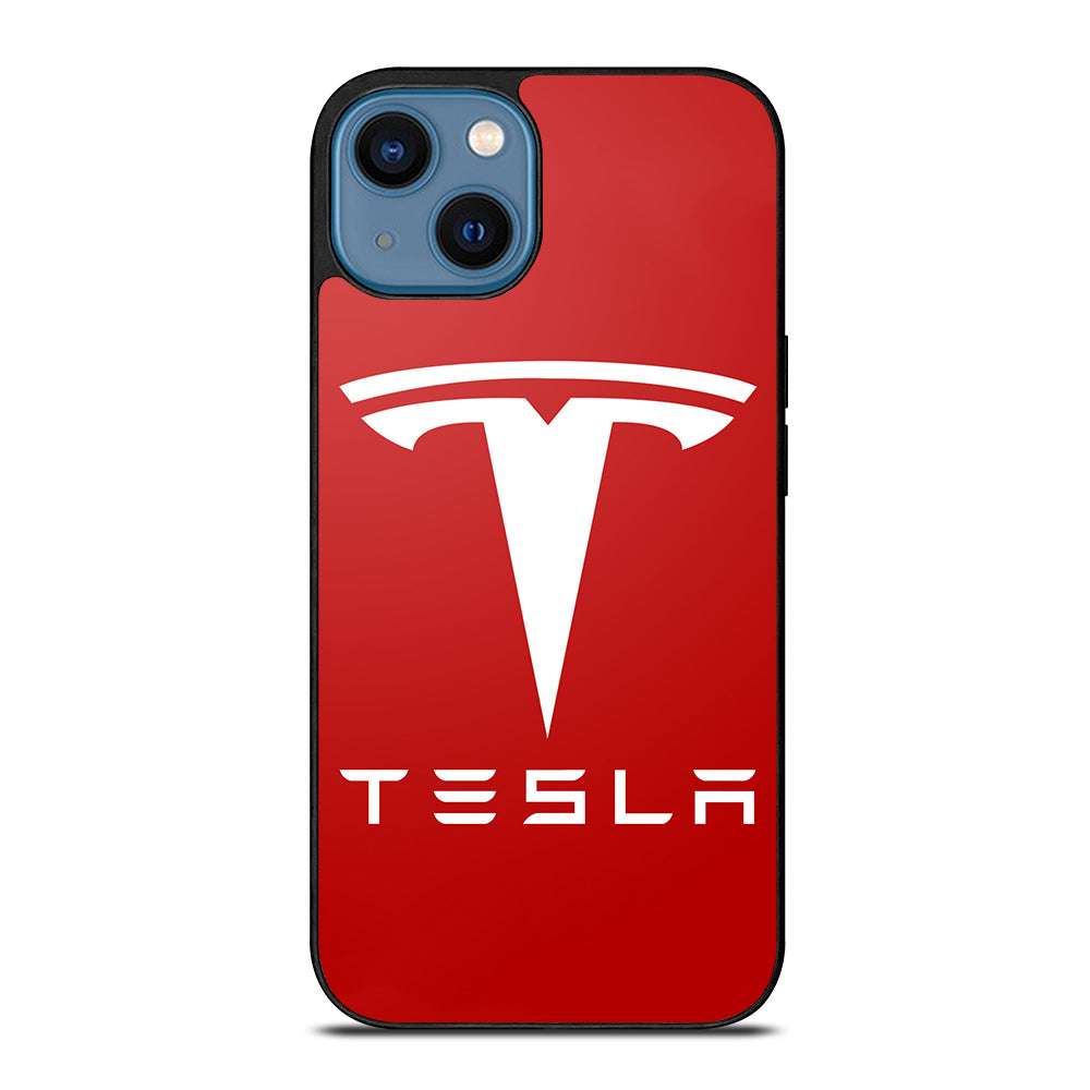 TESLA MOTORS LOGO iPhone 14 Case