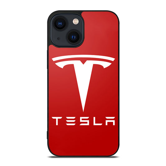 TESLA MOTORS LOGO iPhone 14 Plus Case