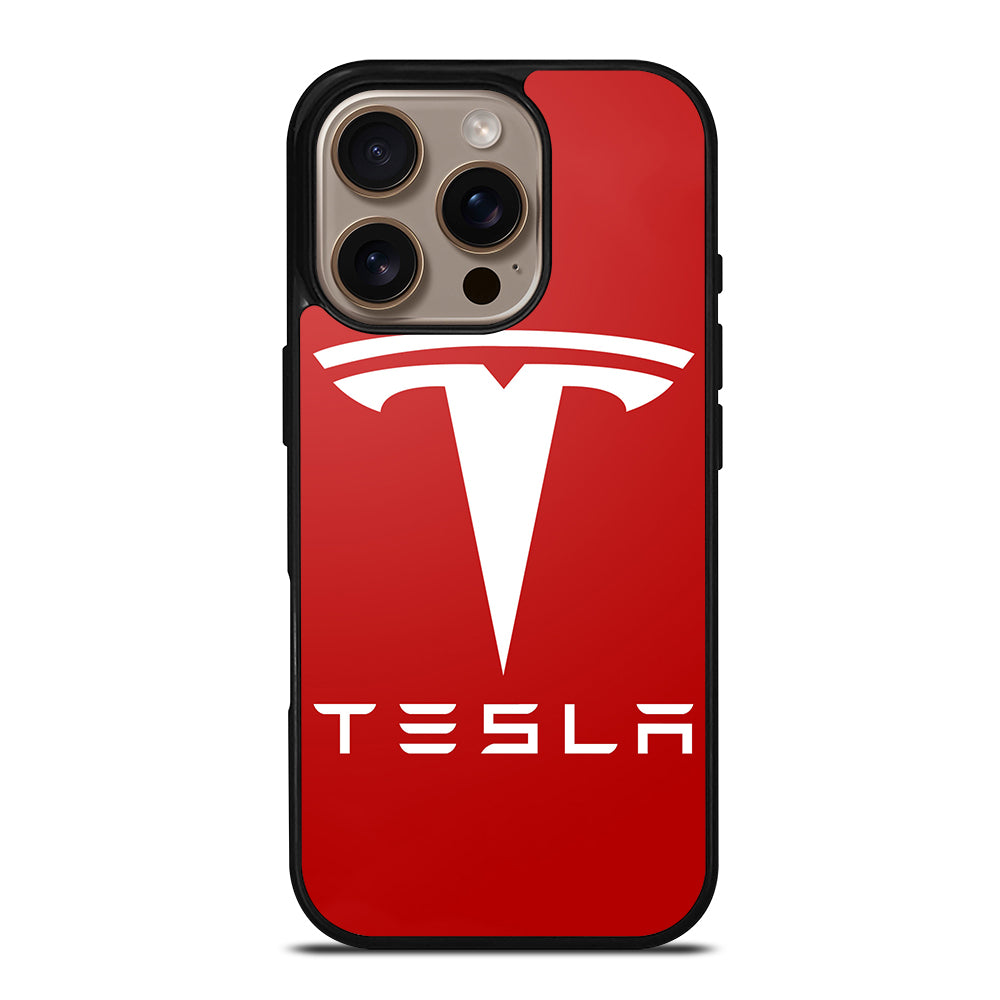 TESLA MOTORS LOGO iPhone 16 Pro Case
