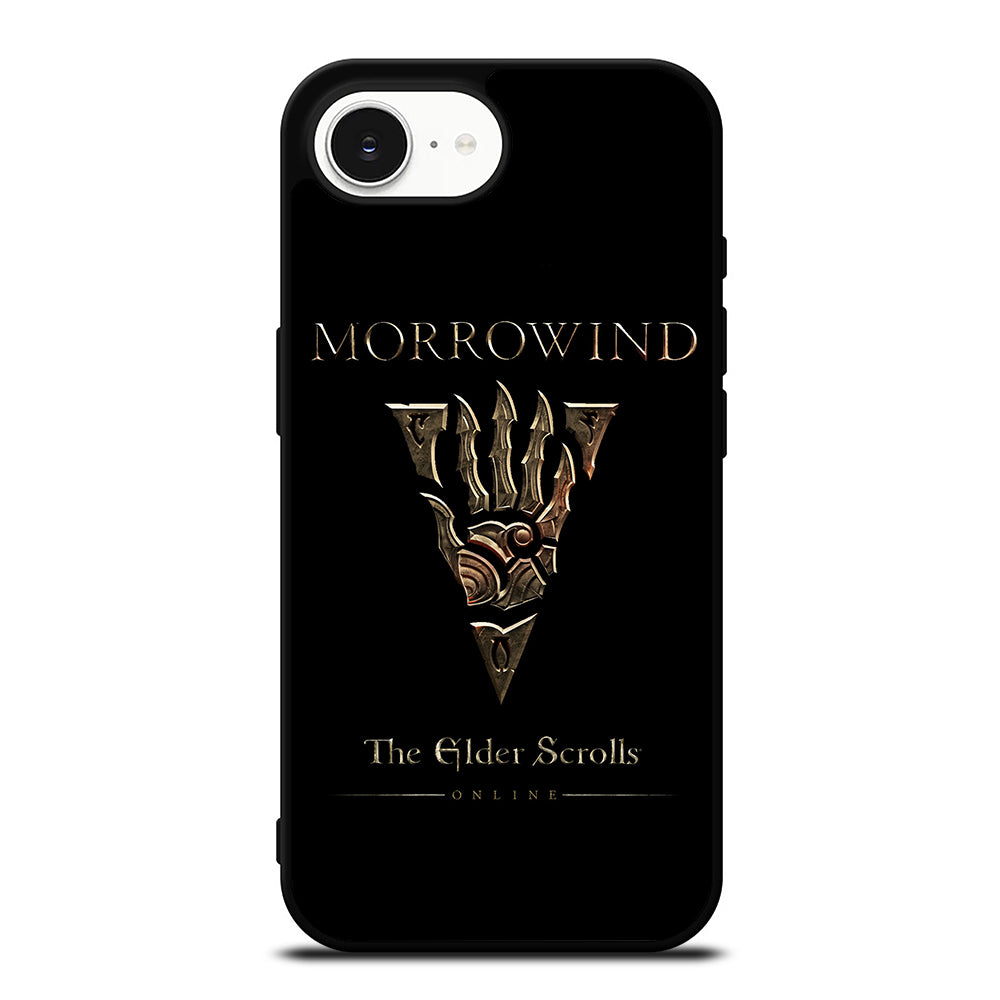 THE ELDER SCROLLS MORROWIND iPhone 16e case black TPU silicone rubber protective cover by Casedear