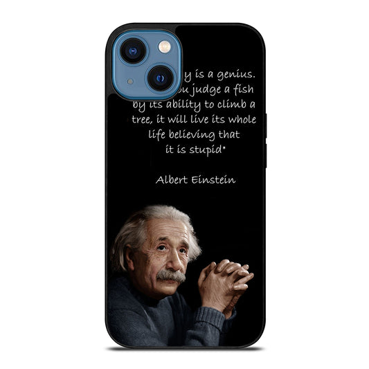 THE GENIUS ALBERT EINSTEIN iPhone 14 Case