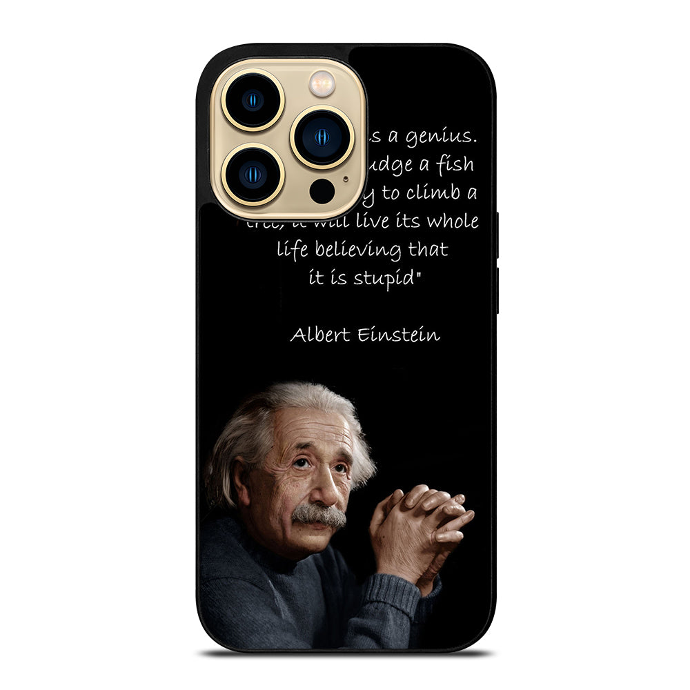 THE GENIUS ALBERT EINSTEIN iPhone 14 Pro Max Case