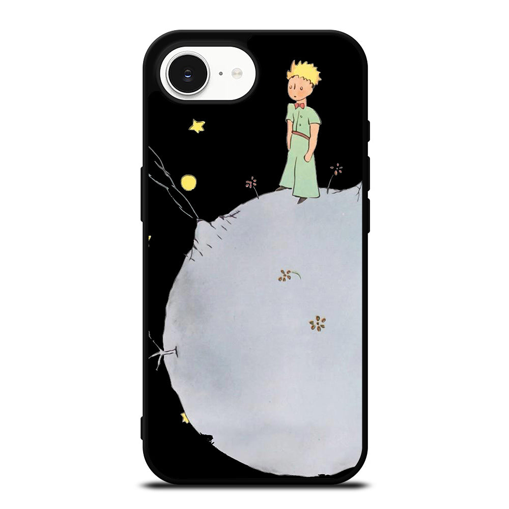 THE LITLE PRINCE CASE iPhone 16e case black TPU silicone rubber protective cover by Casedear