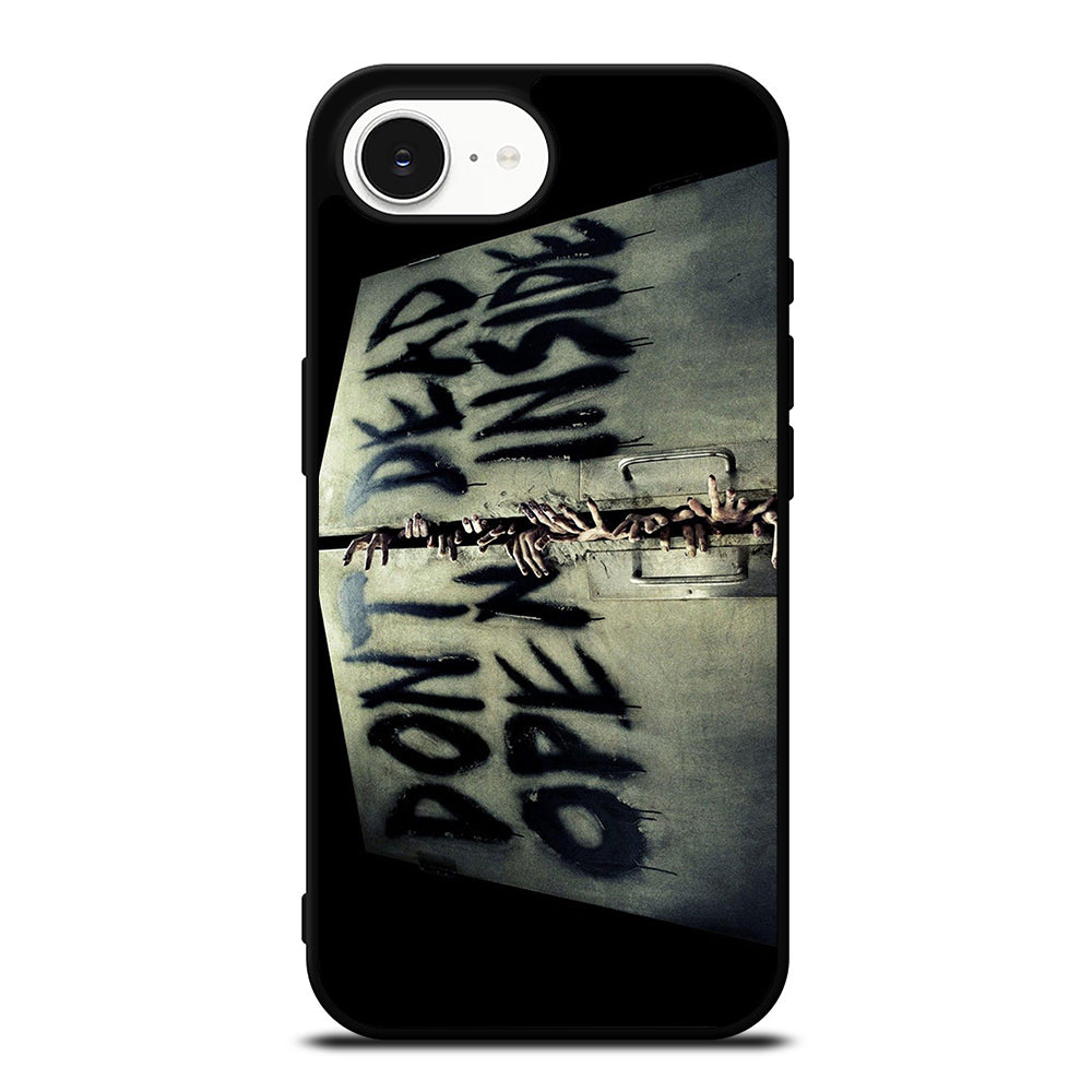 THE WALKING DEAD 1 iPhone 16e case black TPU silicone rubber protective cover by Casedear